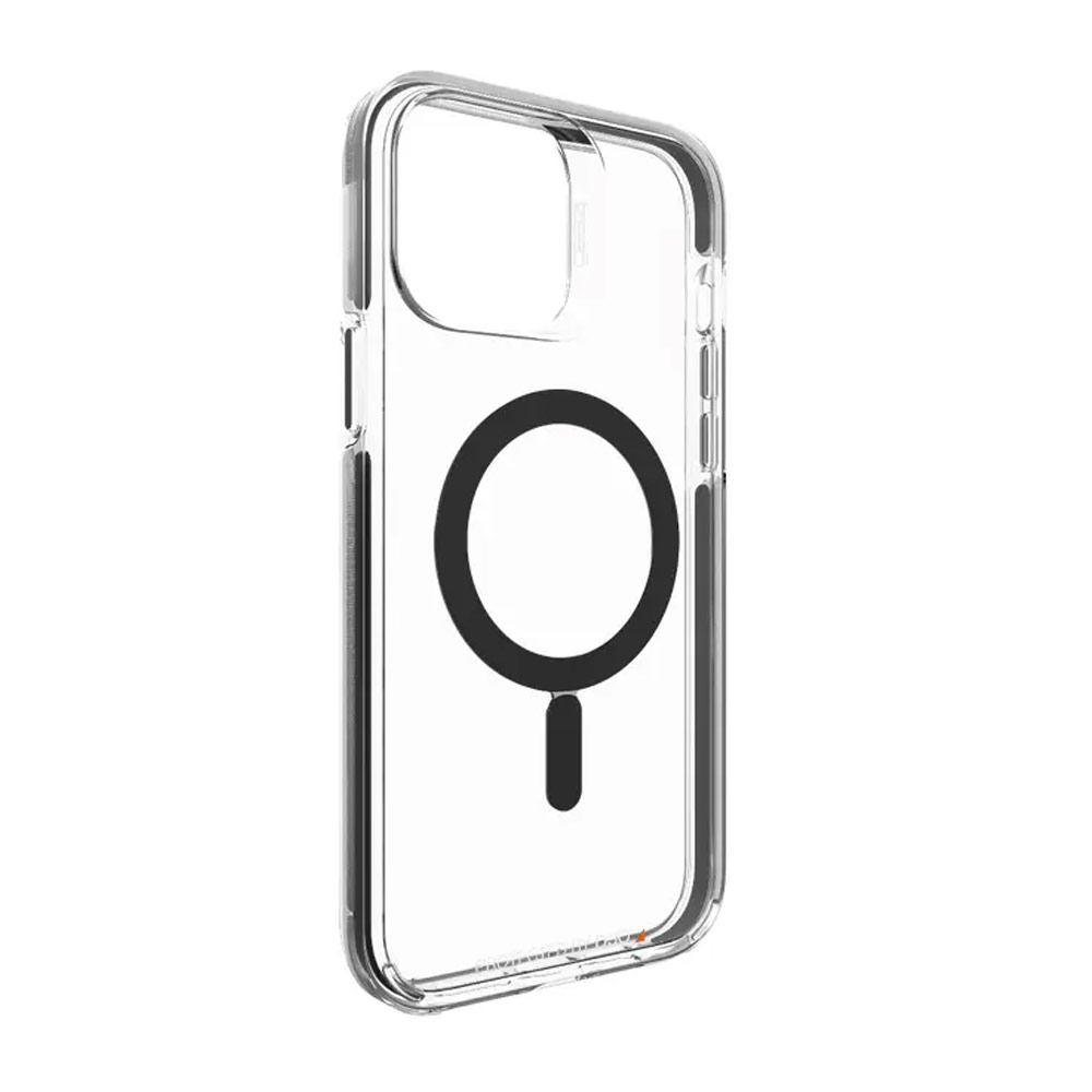 Picture of Apple iPhone 13 Pro 6.1  | Gear4 D30 Santa Cruz Snap Clear Impact Protection with MagSafe Compatibility for iPhone 13 Pro 6.1 (Black)