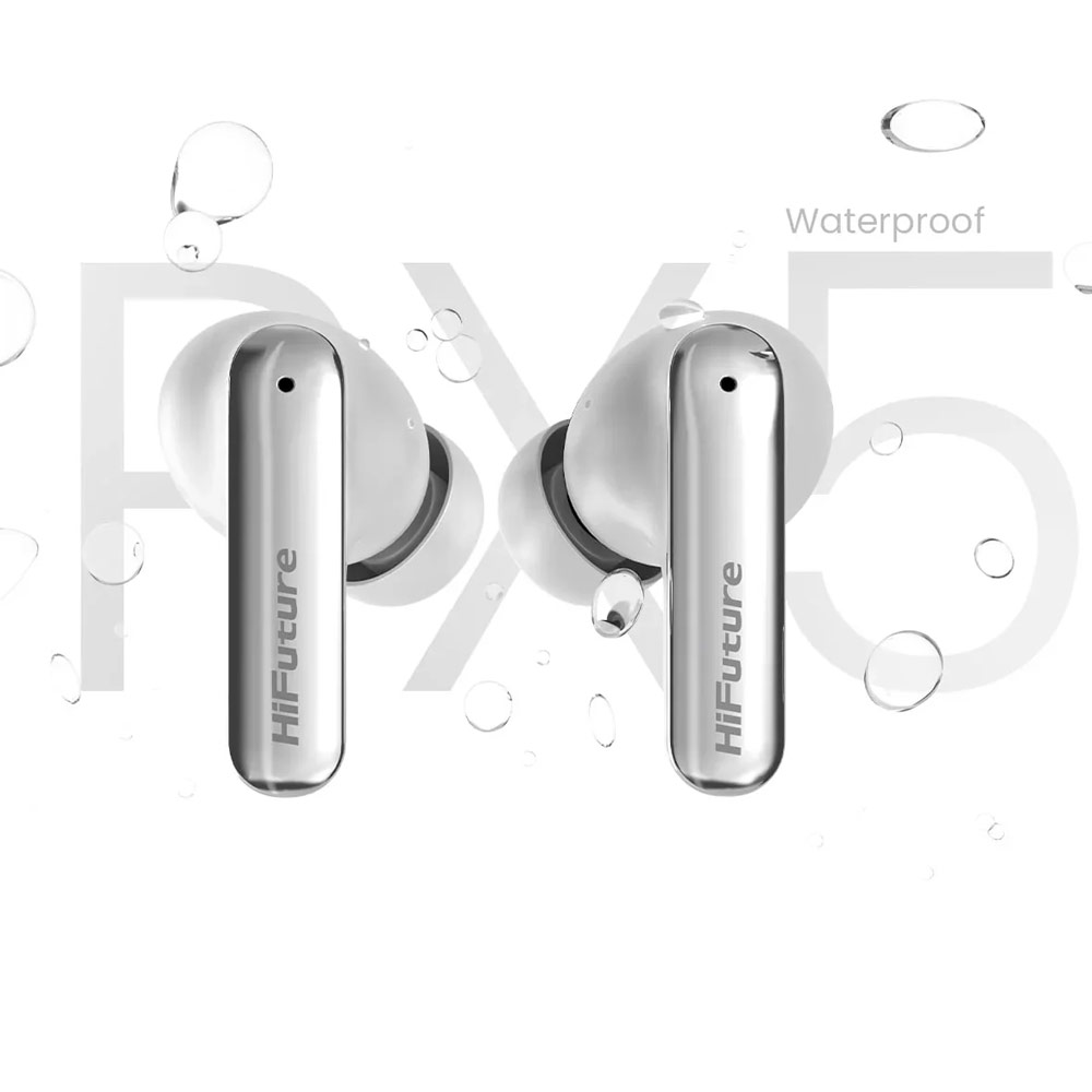Picture of HiFuture SonicAir Bluetooth 5.3 Comfort Fit TWS Earbuds Waterproof with ENC Noise Cancellation Soft Bass Long Hours (Black)