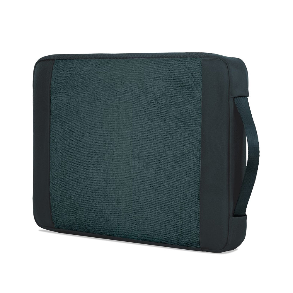 Picture of STM Kin Slim and Lightweight with Shock Absorbing Secure Zip Laptop Sleeve with Accessory Storage Pocket up to 16" (Aqua Blue)