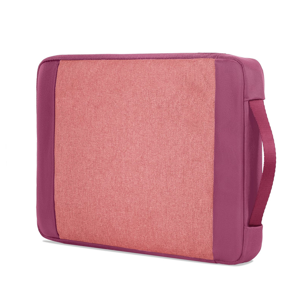 Picture of STM Kin Slim and Lightweight with Shock Absorbing Secure Zip Laptop Sleeve with Accessory Storage Pocket up to 16" (Rose Petal)