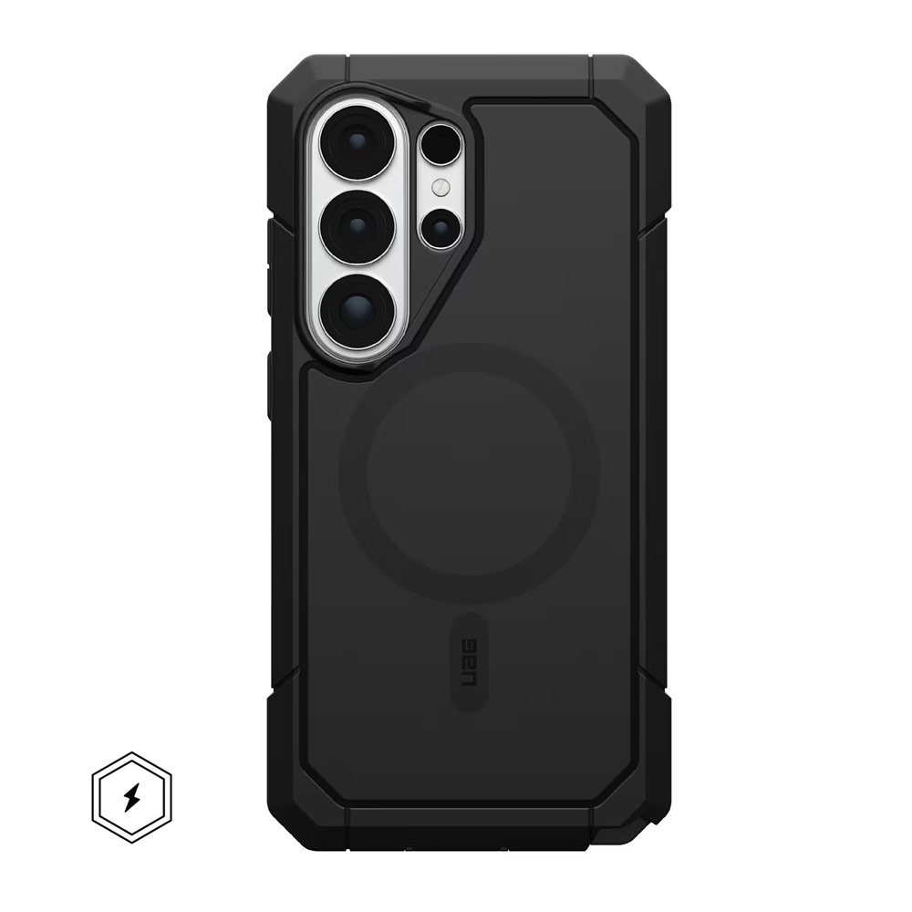 Picture of Samsung Galaxy S26 Ultra Case | UAG Trooper for Samsung Galaxy S26 Ultra Drop Protection Case Case with Magnetic Charging Compatible (Black)