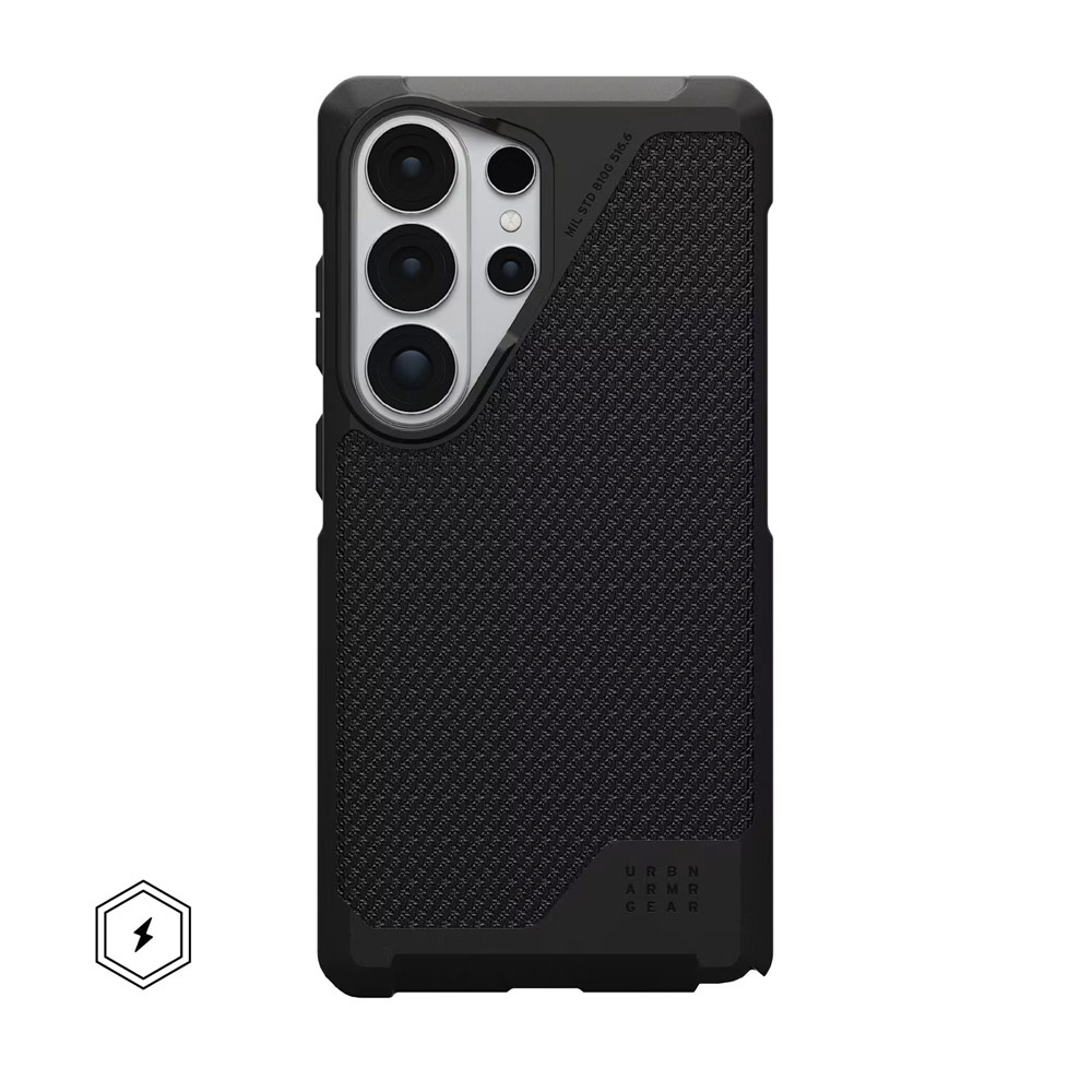 Picture of Samsung Galaxy S26 Ultra Case | UAG Metropolis LT Pro for Samsung Galaxy S26 Ultra High Quality Drop Protection Case with Magnetic Charging Compatible (Kevlar Black)