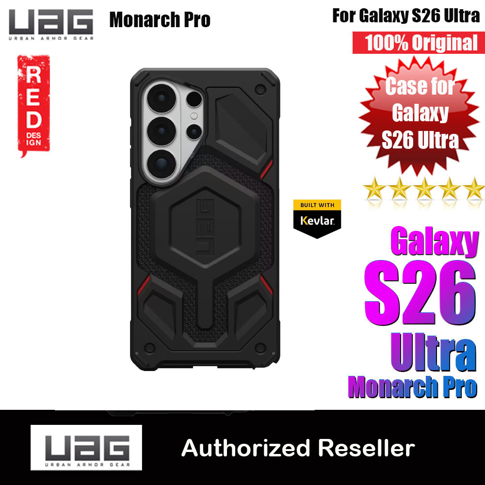 Picture of UAG Monarch Pro Magsafe Compatible Drop Proof Case for Samsung Galaxy S26 Ultra (Kevlar) Samsung Galaxy S26 Ultra- Samsung Galaxy S26 Ultra Cases, Samsung Galaxy S26 Ultra Covers, iPad Cases and a wide selection of Samsung Galaxy S26 Ultra Accessories in Malaysia, Sabah, Sarawak and Singapore 