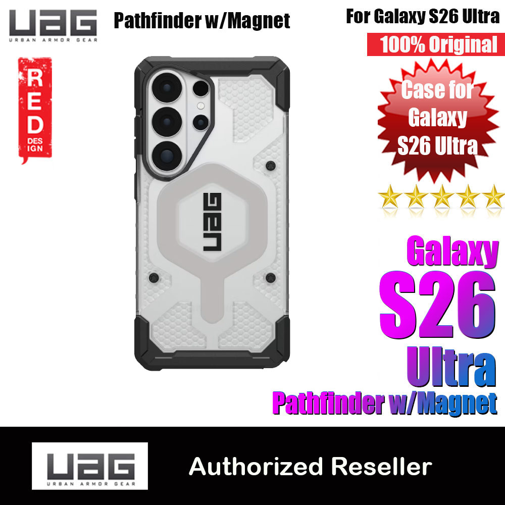 Picture of UAG Pathfinder Magsafe Compatible Drop Proof Case for Samsung Galaxy S26 Ultra (Ice Silver) Samsung Galaxy S26 Ultra- Samsung Galaxy S26 Ultra Cases, Samsung Galaxy S26 Ultra Covers, iPad Cases and a wide selection of Samsung Galaxy S26 Ultra Accessories in Malaysia, Sabah, Sarawak and Singapore 