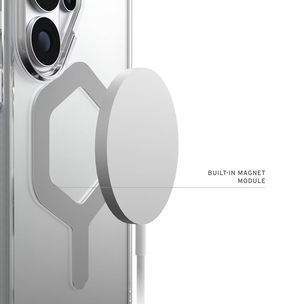 Picture of Samsung Galaxy S26 Ultra Case | UAG Plyo Pro for Samsung Galaxy S26 Ultra High Quality Drop Protection Clear Case with Magnetic Charging Compatible (Ice Silver)