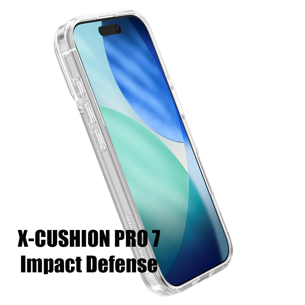 Picture of Apple iPhone 17 Pro 6.3 Case | Amazingthing Minimal Magnetic Slim Protection Case for iPhone 17 Pro 6.3 (Clear)