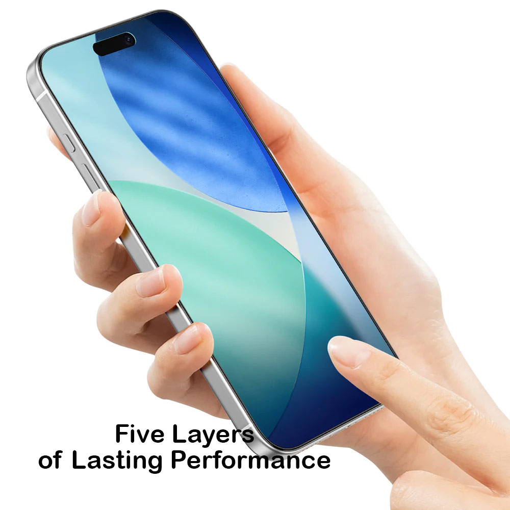 Picture of Apple iPhone 17 6.3  | Amazingthing Radix Full Glass 3D Frame Tempered Glass for iPhone 17 6.3 (Ultra Clear)