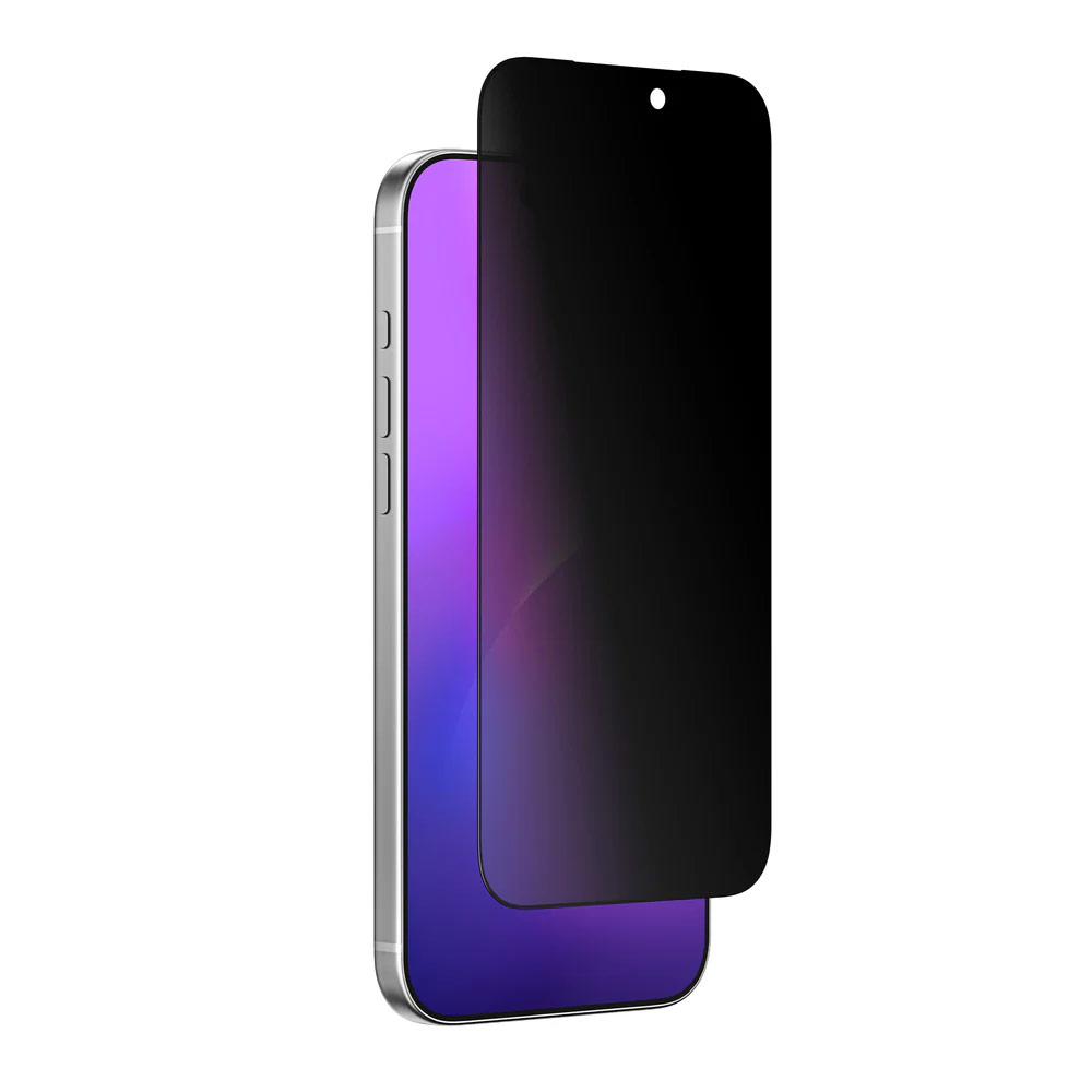 Picture of Apple iPhone 17 Pro Max 6.9  | Amazingthing Radix Privacy Anti View Full Glass 3D Frame Tempered Glass for iPhone 17 Pro Max 6.9 (Privacy)