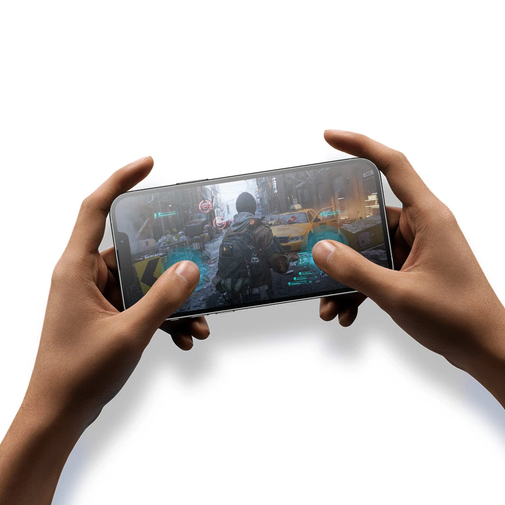 Picture of Apple iPhone 13 6.1  | AMAZINGThing 2.75D Radix Fully Covered Tempered Glass for iPhone 13 iPhone 13 Pro 6.1 (Matte)