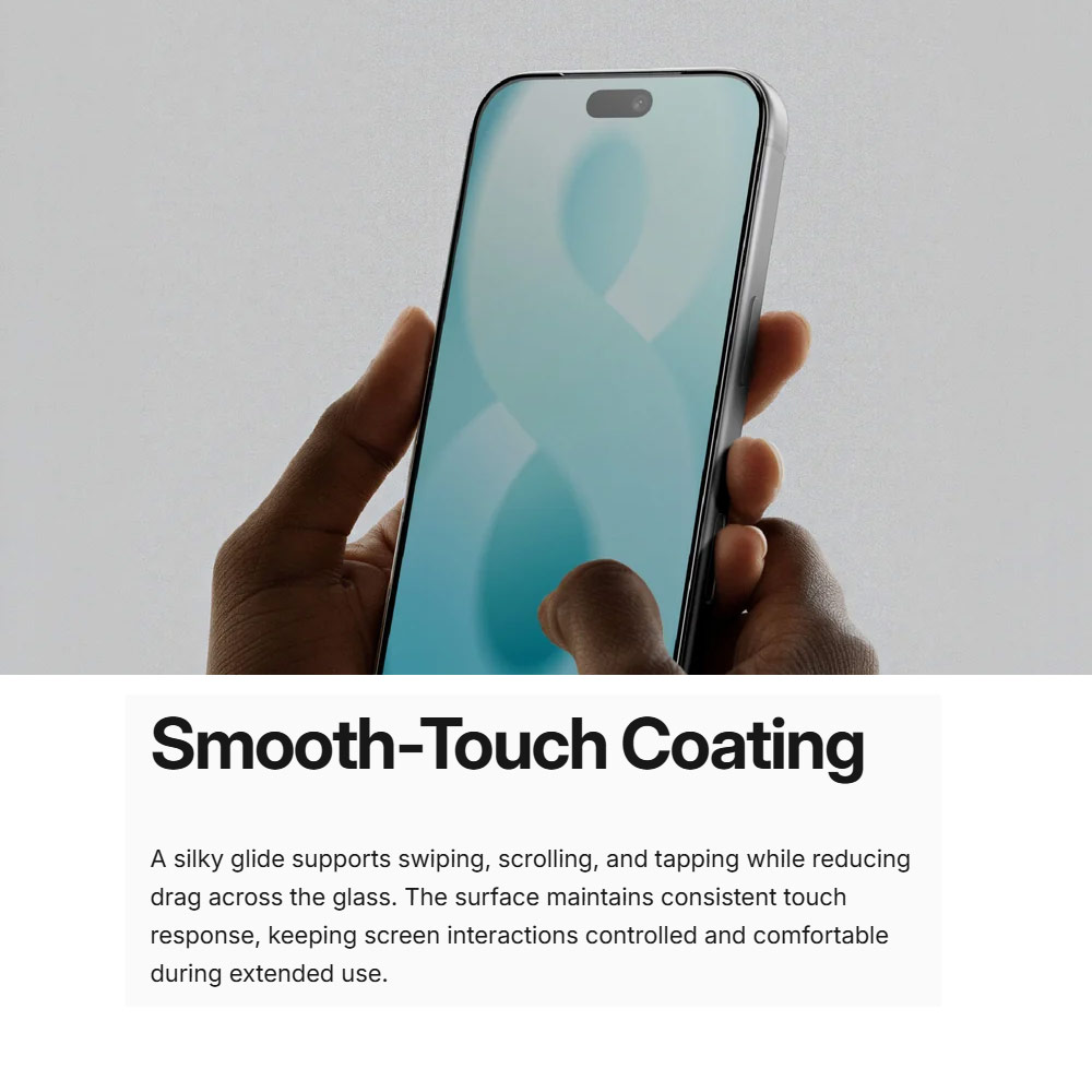 Picture of Apple iPhone 18 Pro Max Screen Protector | Amazingthing RADIX Liquid Anti Blue Light Full Tempered Glass 3D Frame Screen Protector for iPhone 18 Pro - Anti Blue Light