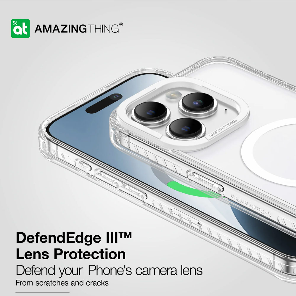 Picture of Apple iPhone 15 Pro 6.1 Case | Amazingthing TITAN PRO Drop Proof Magnetic Case for iPhone 15 Pro 6.1 (Black)