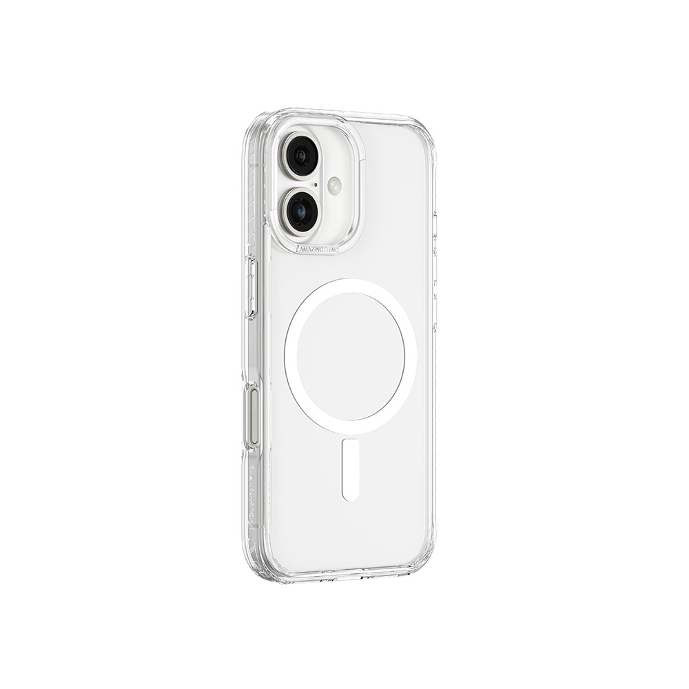 Picture of Apple iPhone 16 Plus 6.7 Case | Amazingthing TITAN PRO Magsafe Compatible Drop Proof Case for iPhone 16 Plus 6.7 (Clear)