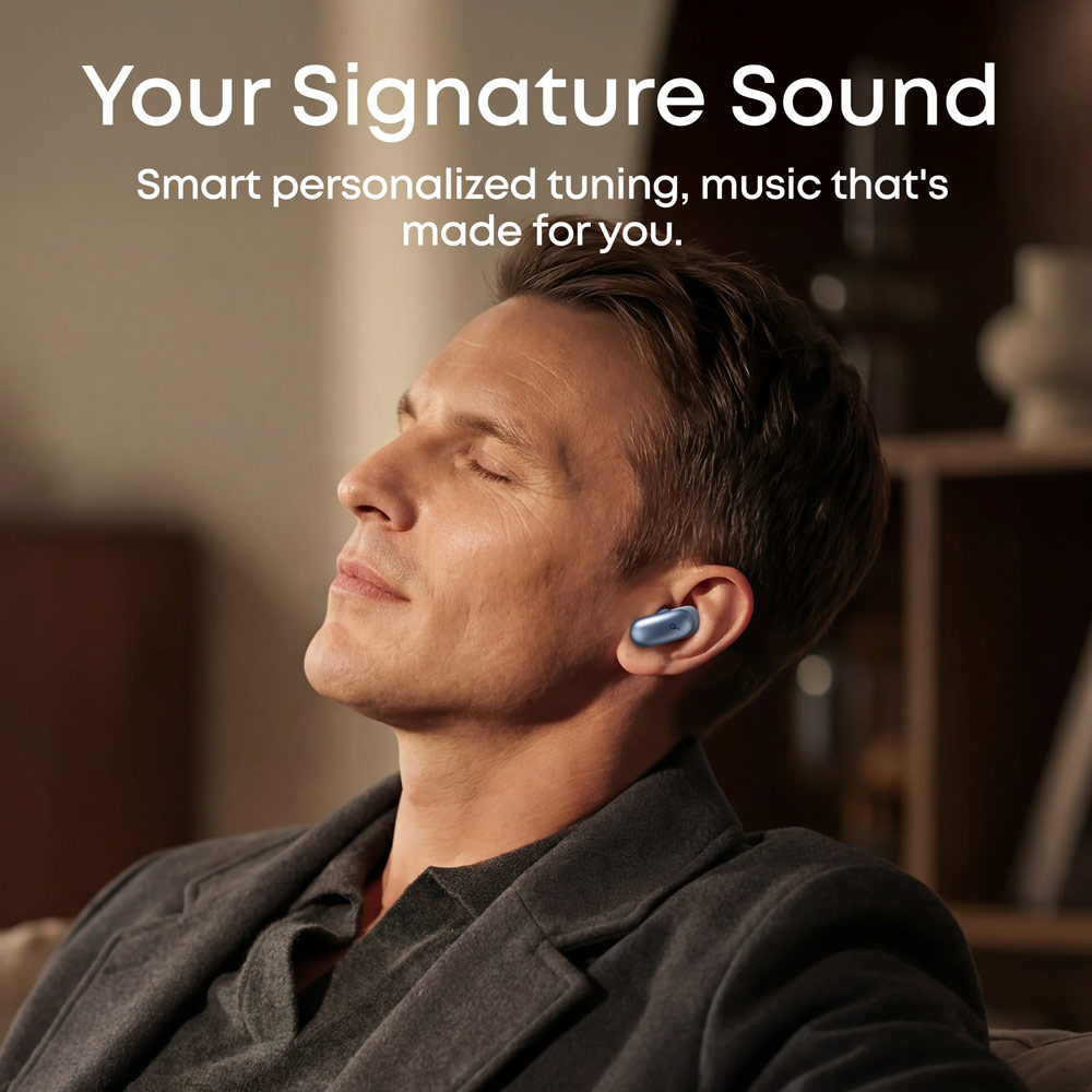 Picture of Soundcore by Anker Liberty 5 Pro ANC Wireless Earbuds Guinness World Records Clearest Clear Calls Adaptive Noise Cancelling LDAC Hi-Res Audio TWS Earbuds (Pearl White)