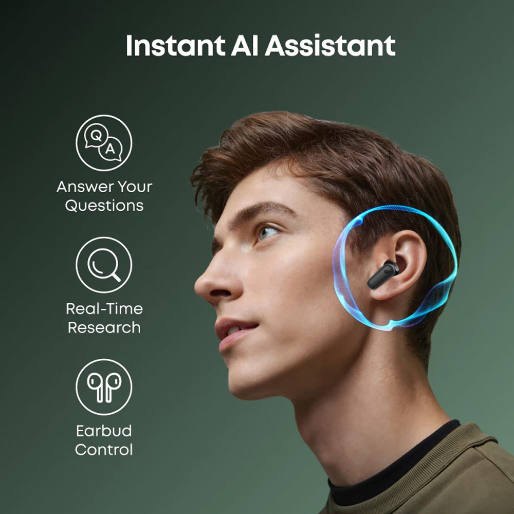 Picture of Soundcore by Anker R50i NC Earbuds Adaptive ANC Bluetooth 5.4 TWS 45Hours Long Play Time Headsets A3959 (Black)