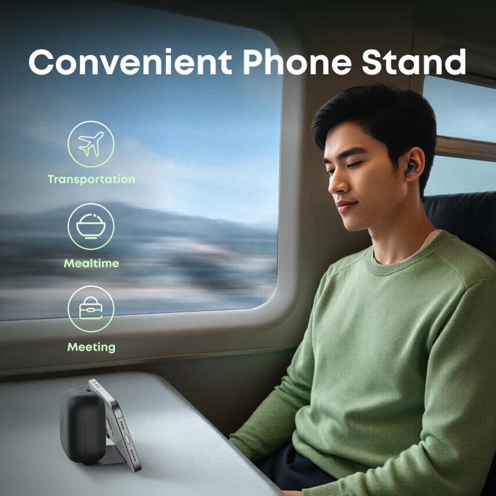 Picture of Soundcore by Anker R50i NC Earbuds Adaptive ANC Bluetooth 5.4 TWS 45Hours Long Play Time Headsets A3959 (Black)