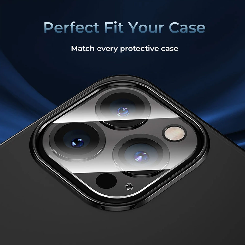 Picture of Apple iPhone 13 Pro 6.1  | Benks 9H Tempered Glass Lens Protector for iPhone 13 Pro iPhone 13 Pro Max (Clear)