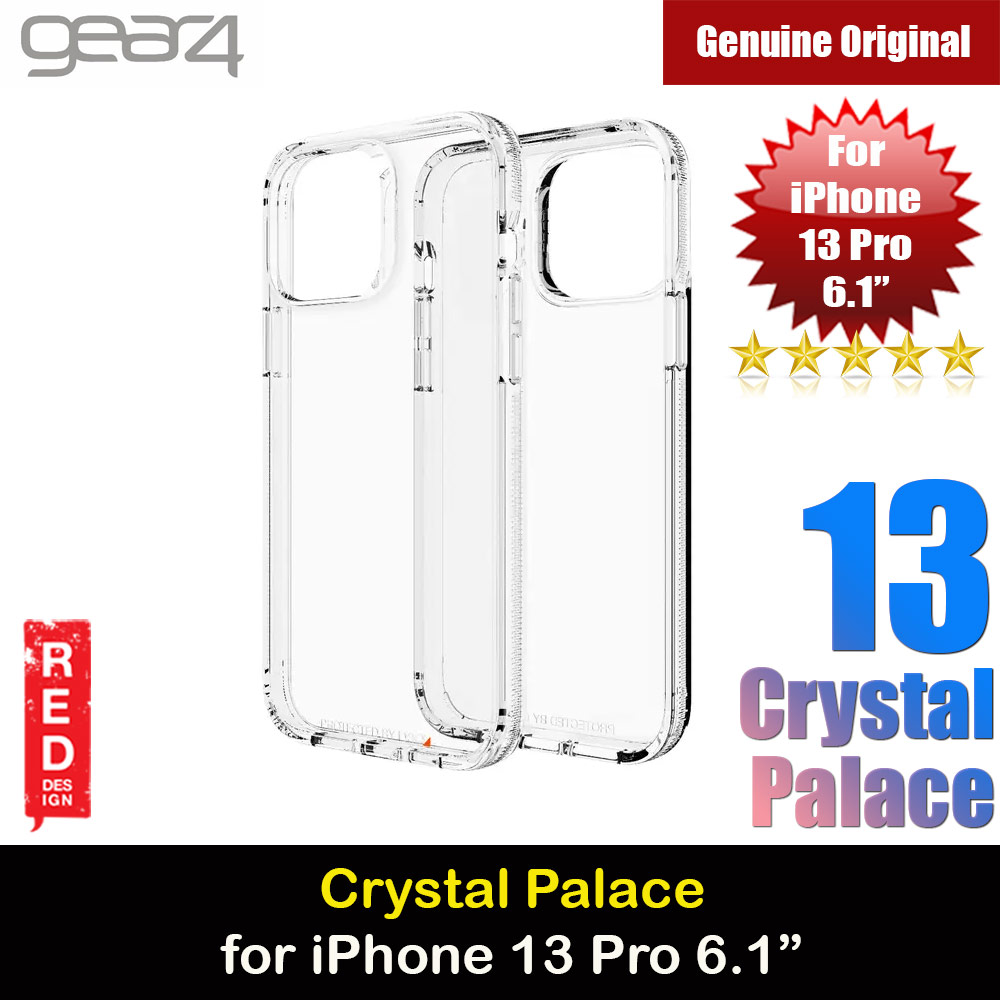 Picture of Gear4 D30 Crystal Palace Crystal Clear Impact Protection for iPhone 13 Pro 6.1 (Clear) Apple iPhone 13 Pro 6.1- Apple iPhone 13 Pro 6.1 Cases, Apple iPhone 13 Pro 6.1 Covers, iPad Cases and a wide selection of Apple iPhone 13 Pro 6.1 Accessories in Malaysia, Sabah, Sarawak and Singapore 