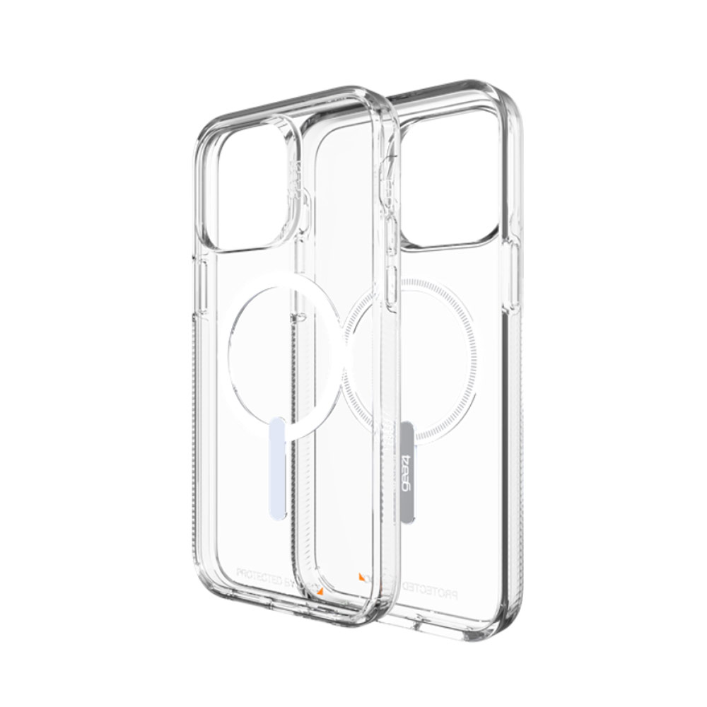 Picture of Apple iPhone 14 Pro 6.1 Case | Gear4 Crystal Palace Snap D30 Drop Protection Case with Magsafe Compatible for iPhone 14 Pro 6.1 (Clear)