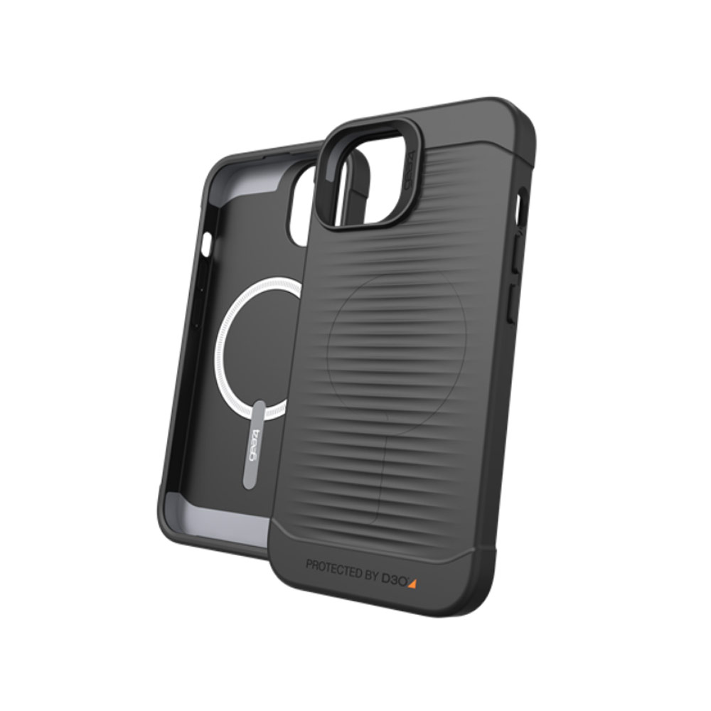 Picture of Apple iPhone 14 Pro Max 6.7 Case | Gear4 Havana Snap D30 Drop Protection Case with Magsafe Compatible for iPhone 14 Pro Max 6.7 (Black)