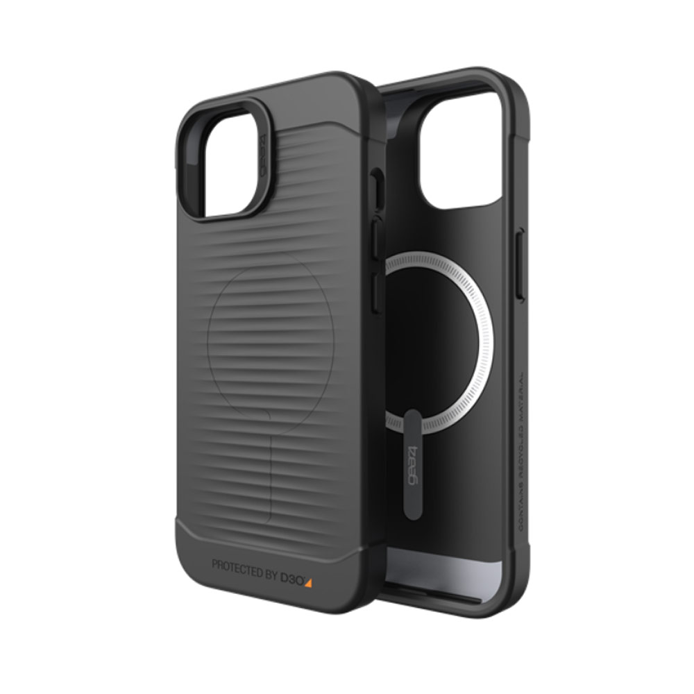 Picture of Apple iPhone 14 Pro Max 6.7 Case | Gear4 Havana Snap D30 Drop Protection Case with Magsafe Compatible for iPhone 14 Pro Max 6.7 (Black)