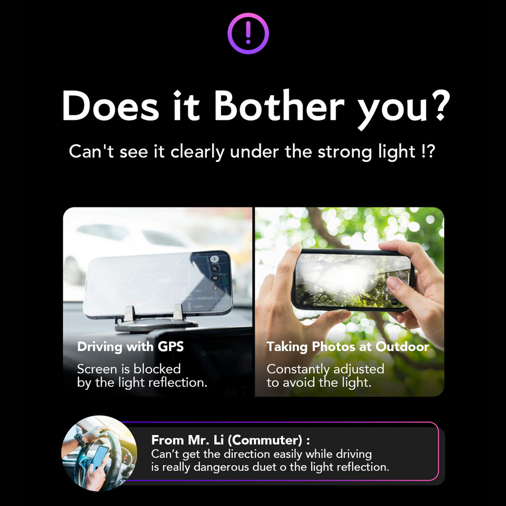 Picture of Apple iPhone 15 Plus 6.7 Screen Protector | Hoda 0.33mm 2.5D Full Coverage Anti Reflection Tempered Glass Screen Protector for iPhone 16 Plus 6.7 iPhone 15 Plus 6.7 (Anti Reflection)