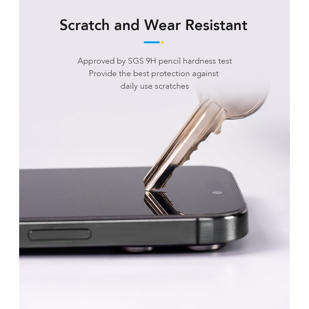 Picture of Apple iPhone 15 Plus 6.7 Screen Protector | Hoda 0.33mm 2.5D Full Coverage Tempered Glass Screen Protector for iPhone 16 Plus 6.7 15 Plus 6.7 with Dust Free Helper (Clear)