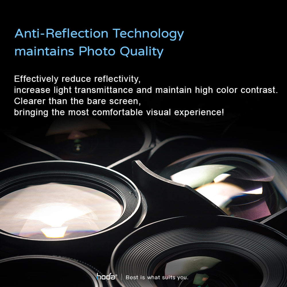 Picture of Apple iPhone 14 Plus 6.7  | Hoda Sapphire Lens Protector for iPhone 14 6.1 iPhone 14 Plus 6.7  (2PCS Blue)