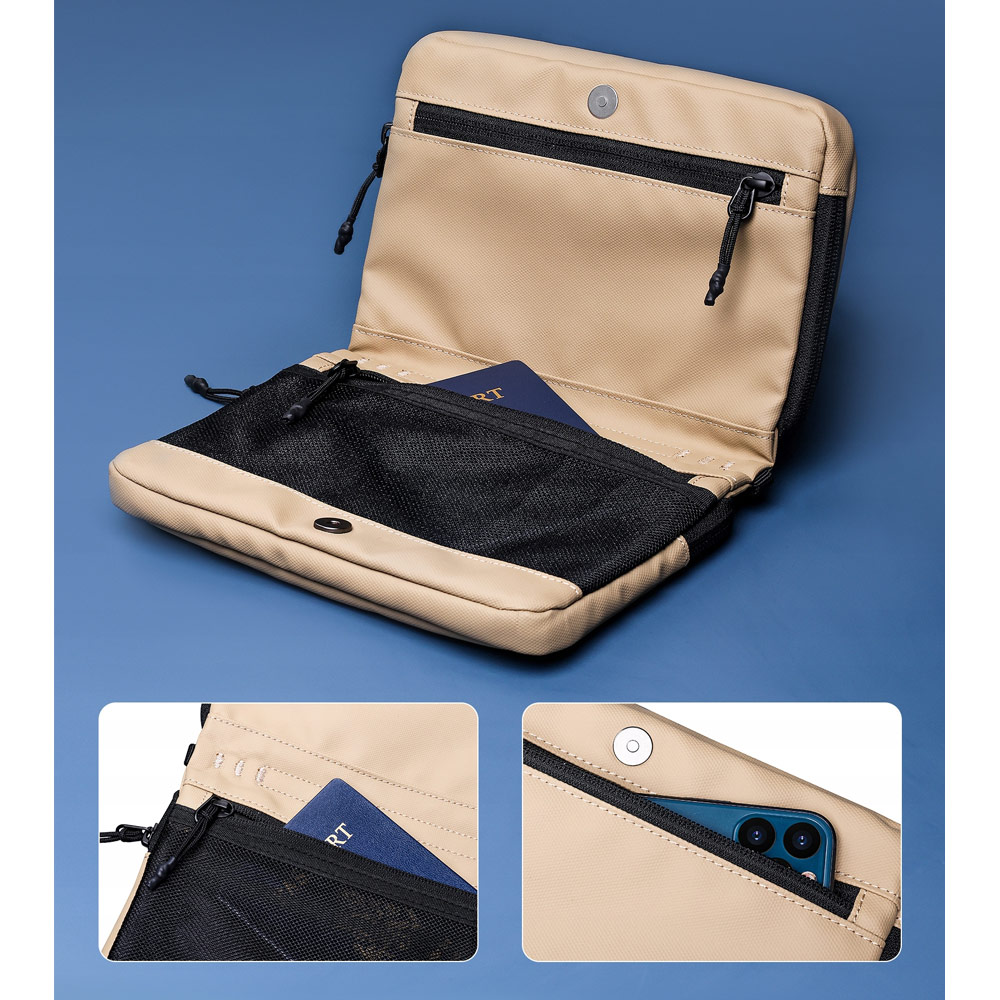 Picture of Innostyle FlexiCarry Crossbody Sling Shoulder Hand Carry Urban Style Bag Travel Bag (Dune Dawn)