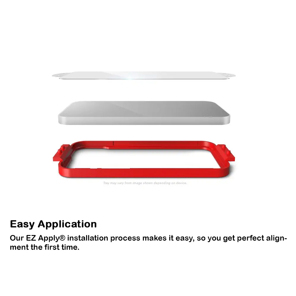 Picture of Apple iPhone 13 6.1 Screen Protector | Invisible Shield Glass XTR D30 Impact Protection Screen Protector Tempered Glass for iPhone 13 iPhone 13 Pro 6.1 (Anti Blue Light )