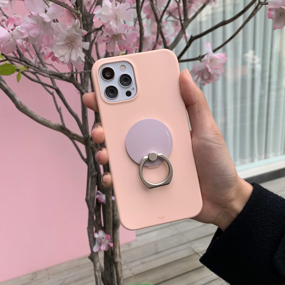 Picture of AAUXX iRing Pop Ring Holder Phone Grip and Kickstand Stand Work with wireless charging (Serenity Blue)