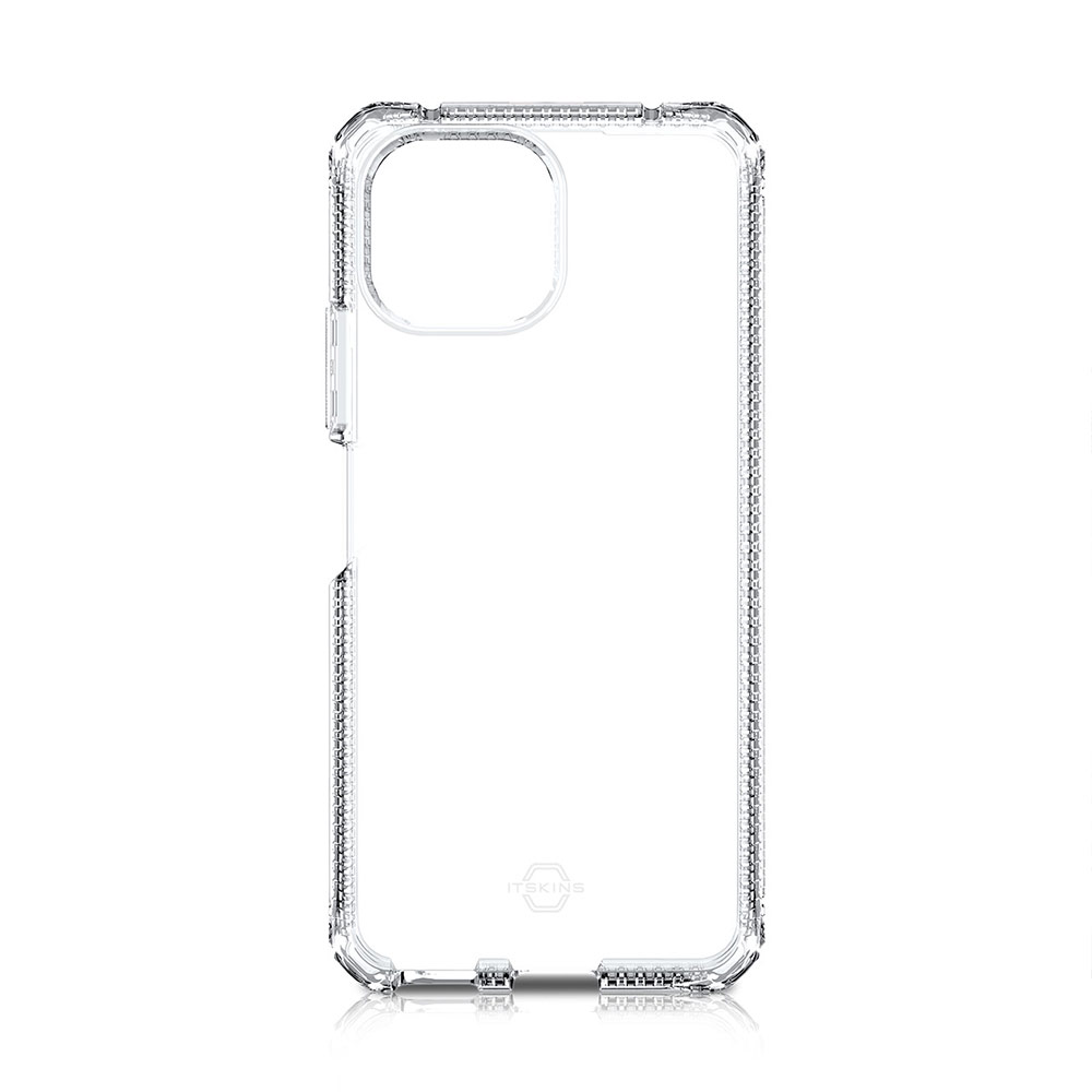 Picture of Xiaomi Mi 11 Lite Case | ITSKINS SPECTRUM CLEAR ANTIMICROBIAL Certified Antishock Protection Case for XiaoMi Mi 11 Lite (Transparent)