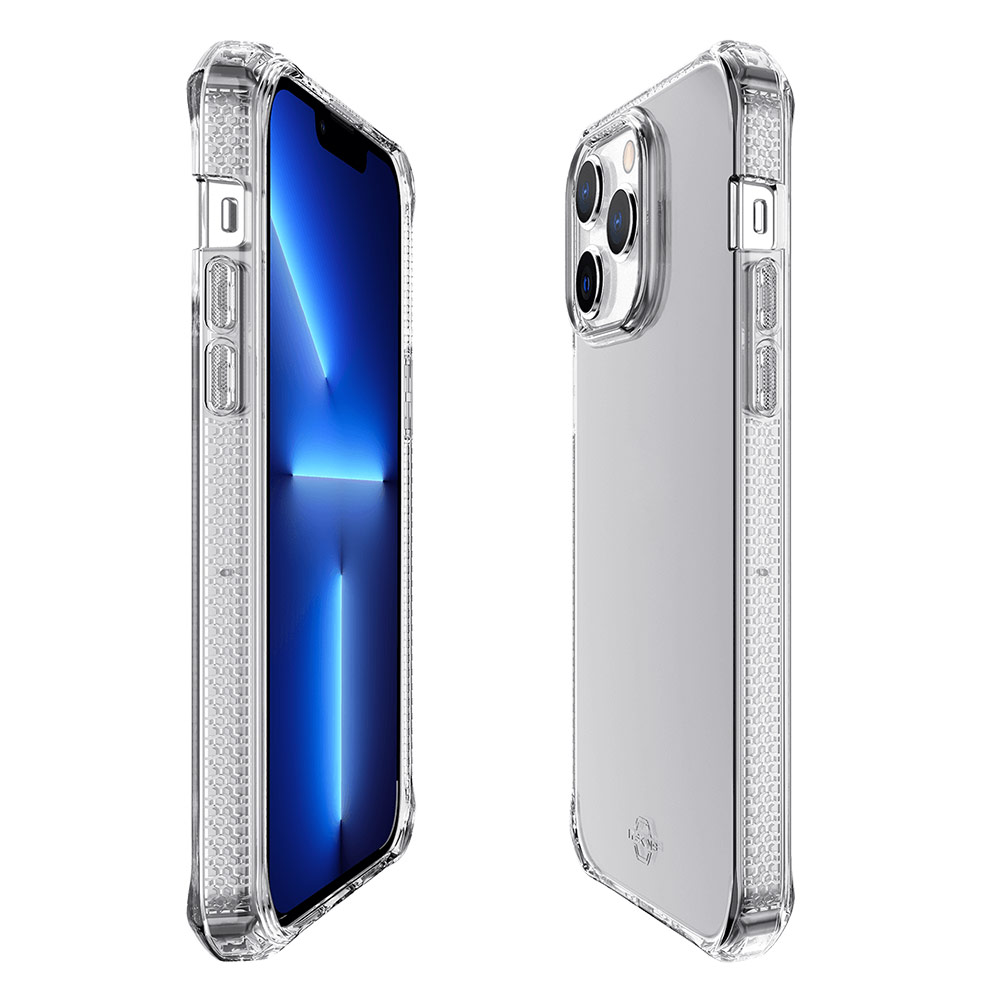 Picture of Apple iPhone 14 Plus 6.7 Case | ITSKINS SPECTRUM R CLEAR Drop Protection Case for iPhone 14 Plus 6.7 (Transparent)