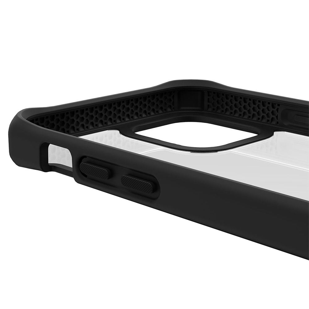 Picture of Apple iPhone 11 Pro 5.8 Case | ITSKINS HYBRID SOLID ANTIMICROBIAL Certified Antishock Protection Case for Apple iPhone 11 Pro 5.8 iPhone XS 5.8 (Plain Black transparent)