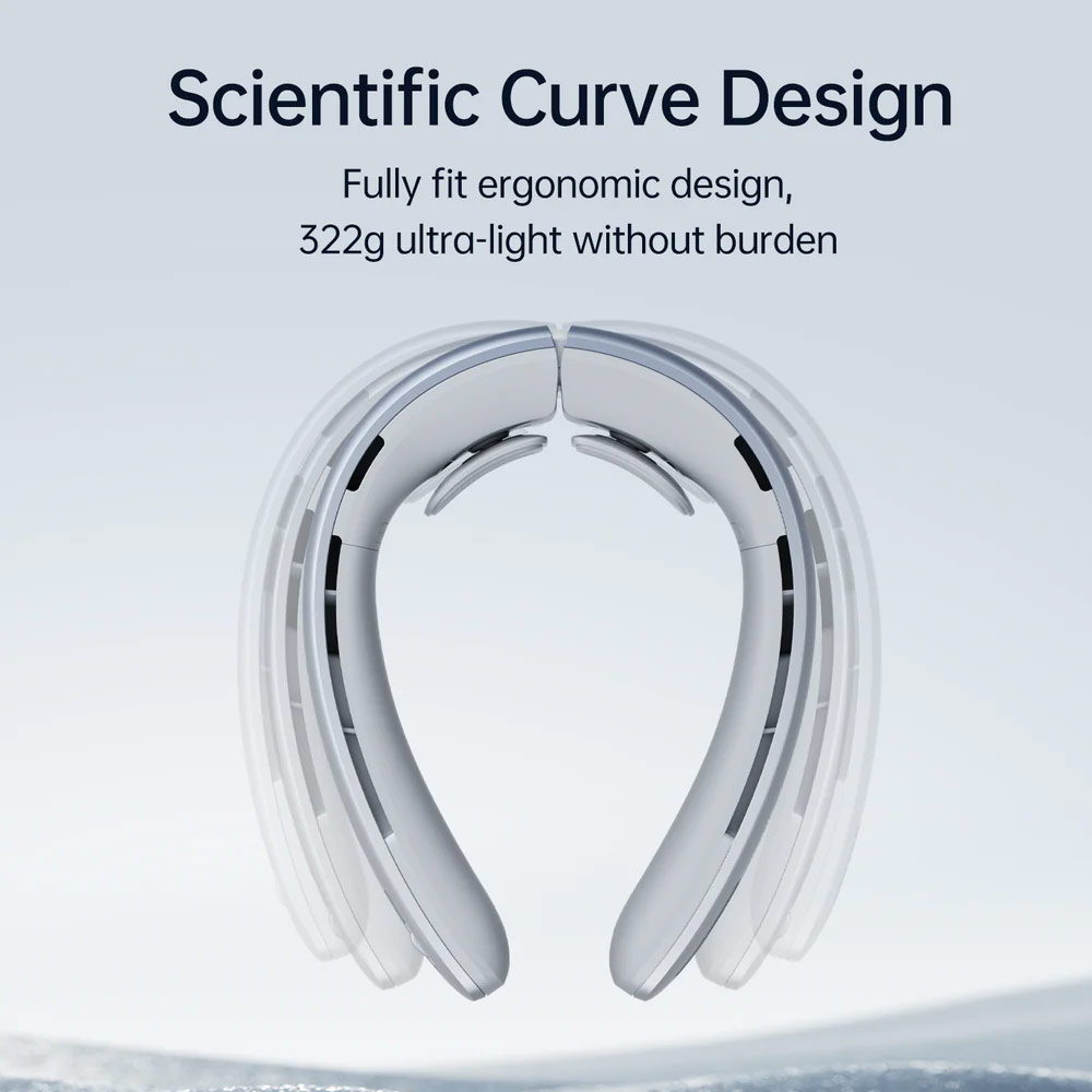 Picture of JISULIFE Malaysia Super Power High Speed Air Neck Cooler Portable Neck Fan Hands Free Bladeless Fan 5000mAh Battery Operated Wearable Personal Fan Leafless Rechargeable Headphone Design 100 Speed Neck Fan for Running Badminton Indoor Court Concert Picnic Camping Outdoor Activity FA45 (Navy Blue)