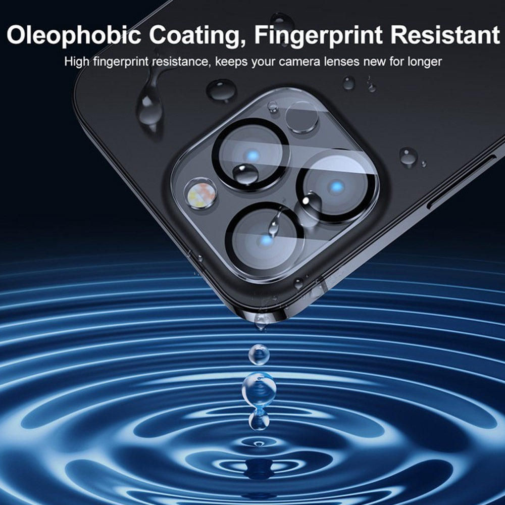 Picture of Apple iPhone 14 Plus 6.7  | Joyroom Gemstone Series 9H Tempered Glass Lens Protector for iPhone 14 iPhone 14 Plus (Clear)