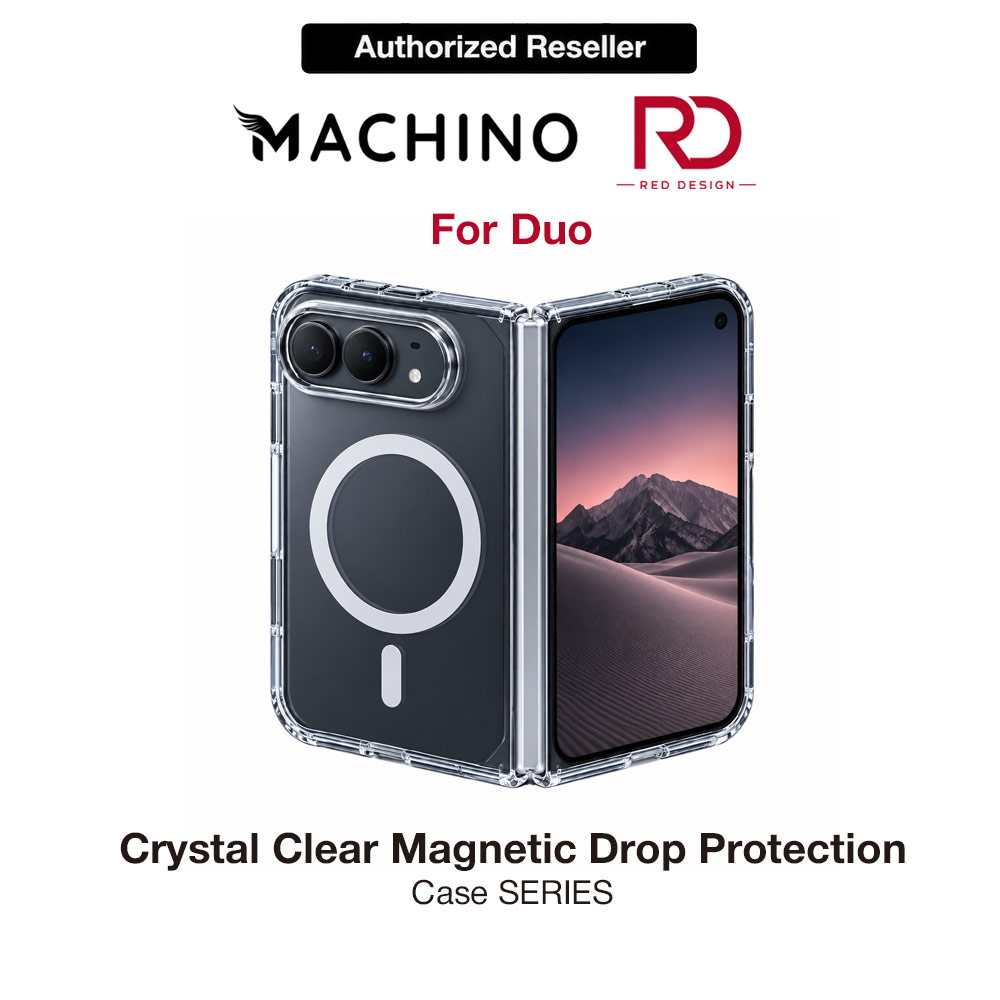 Picture of Machino Crystal Clear Magnetic Drop Protection Case for iPhone Duo - Clear Apple iPhone Duo- Apple iPhone Duo Cases, Apple iPhone Duo Covers, iPad Cases and a wide selection of Apple iPhone Duo Accessories in Malaysia, Sabah, Sarawak and Singapore 