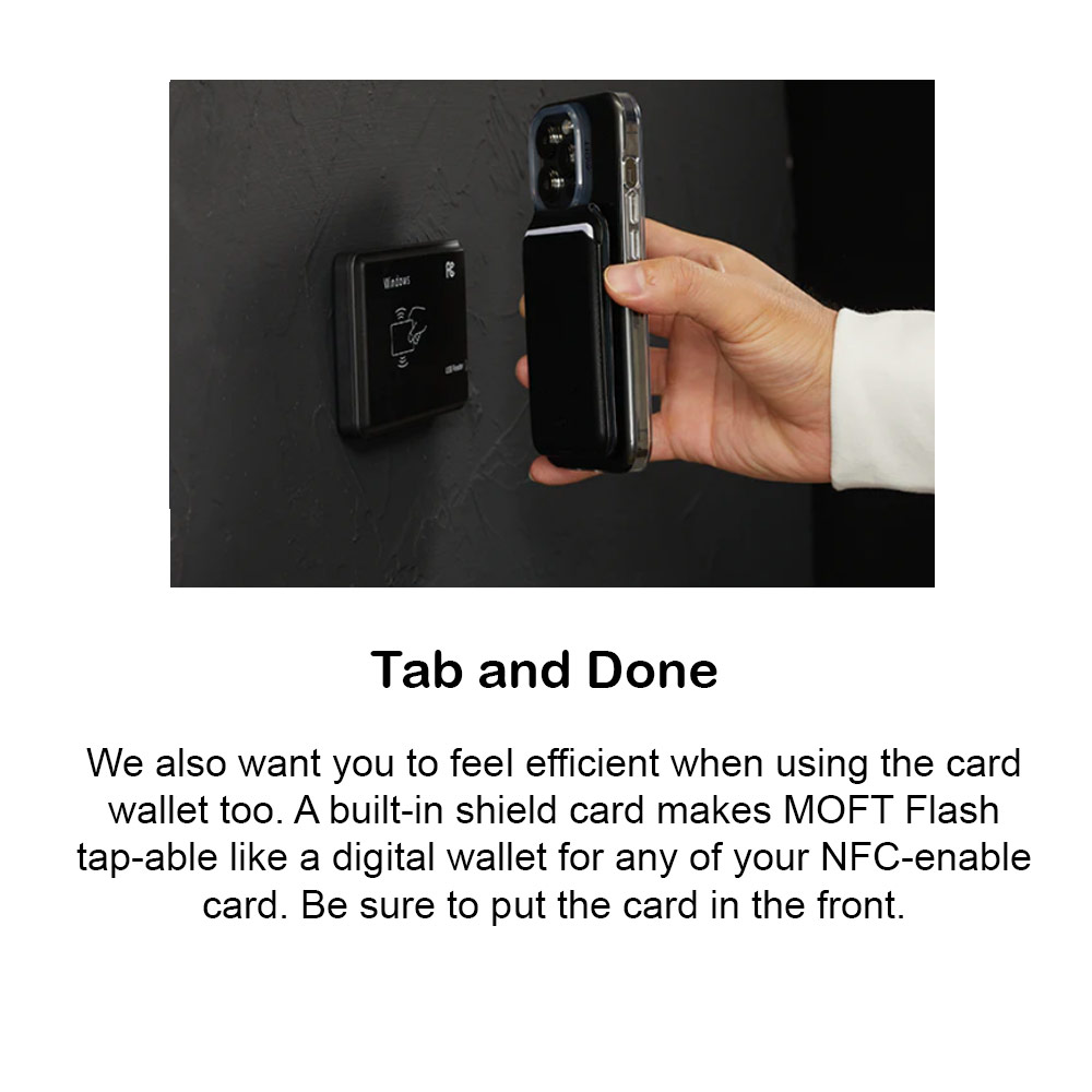 Picture of Apple iPhone 14 Pro Max 6.7  | MOFT Snap Magnetic Compatible Flash Wallet and Stand for iPhone 13 iPhone 14 Pro Max Card Holder Phone Stand (Blue)