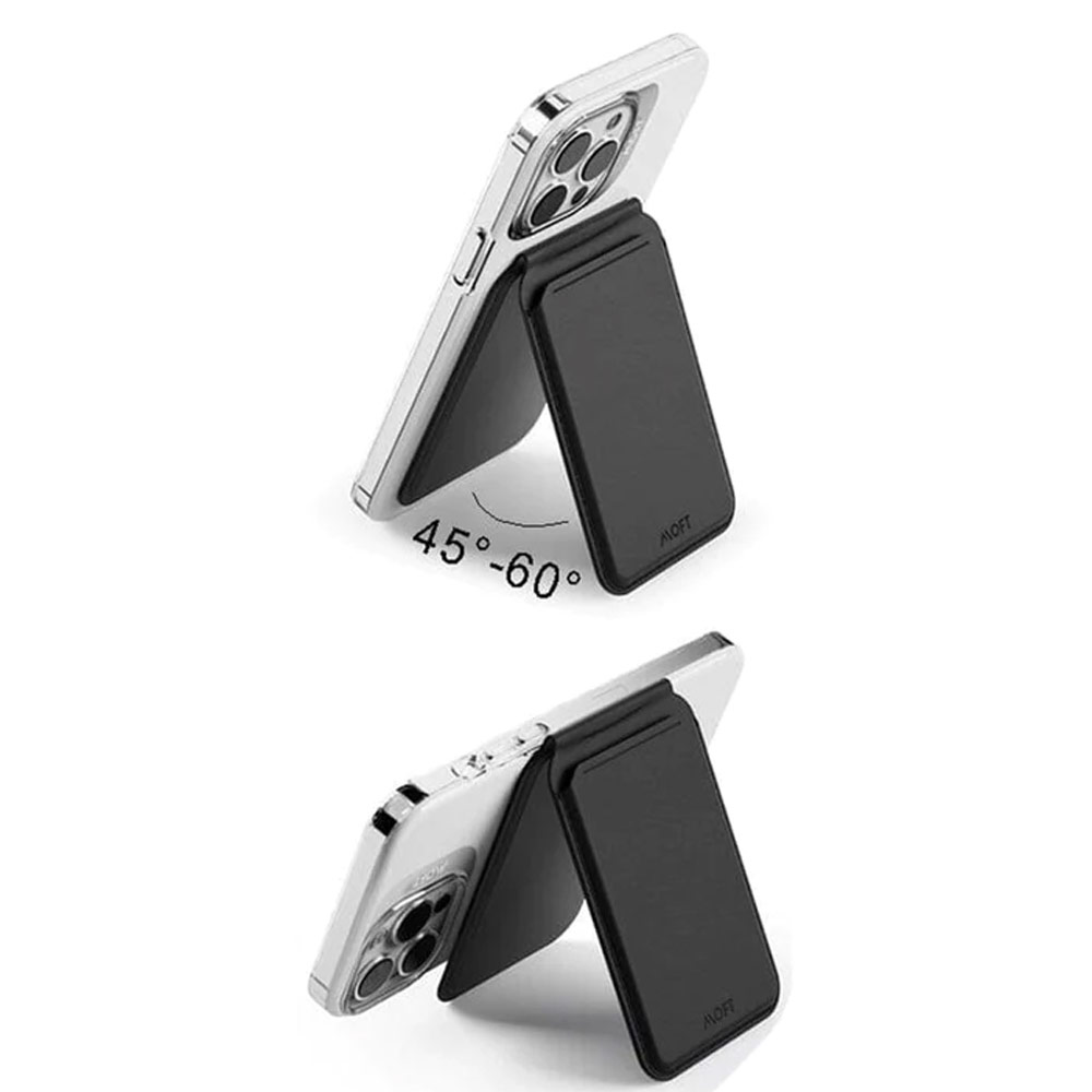 Picture of Apple iPhone 14 Pro Max 6.7  | MOFT Snap Magnetic Compatible Flash Wallet and Stand for iPhone 13 iPhone 14 Pro Max Card Holder Phone Stand (Blue)