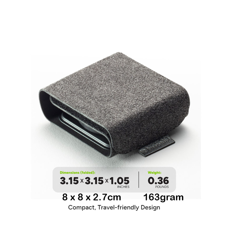 Picture of Apple iPhone 13 6.1 Charger | Mophie 3 in 1 Travel Charger 15W Magnetic Wireless Stand wireless charging stand compatible  MagSafe for Smartphones iPhone Apple Watch Airpods (Black)