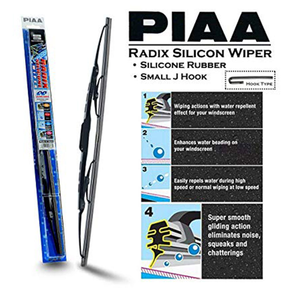 Picture of PIAA Radix Silicone Windscreen Wiper Made in Japan (Combo 21 & 19 ) for Toyota Hilux Proton Waja Persona