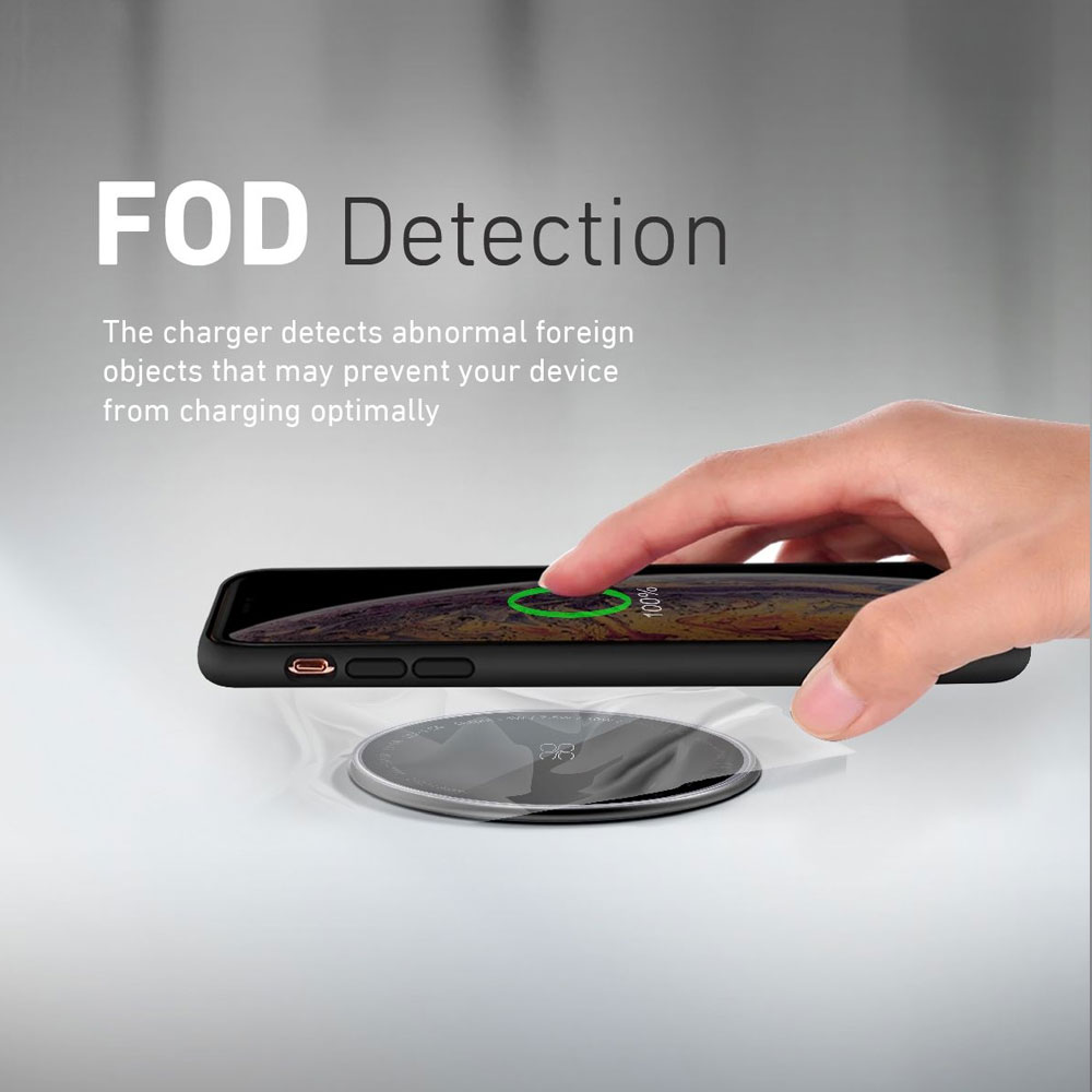 Picture of Apple Watch 49mm	Ultra Charger | Promate Magnetic Wireless Charger 15W Fast Wireless Charging Pad Compatible with Mag Safe for iPhone 13 14 Pro Max with Anti-Fall Strong Magnetic Design and USB-C™ Port for iPhone Samsung AirPods Pro MagTag-15W (Black)