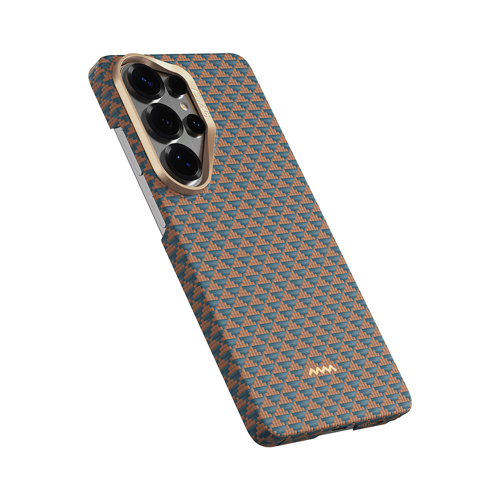 Picture of Samsung Galaxy S26 Ultra Case | Raptic Aramid Skin Magnetic Compatible Protection Case for Samsung Galaxy S26 Ultra (Destiny)