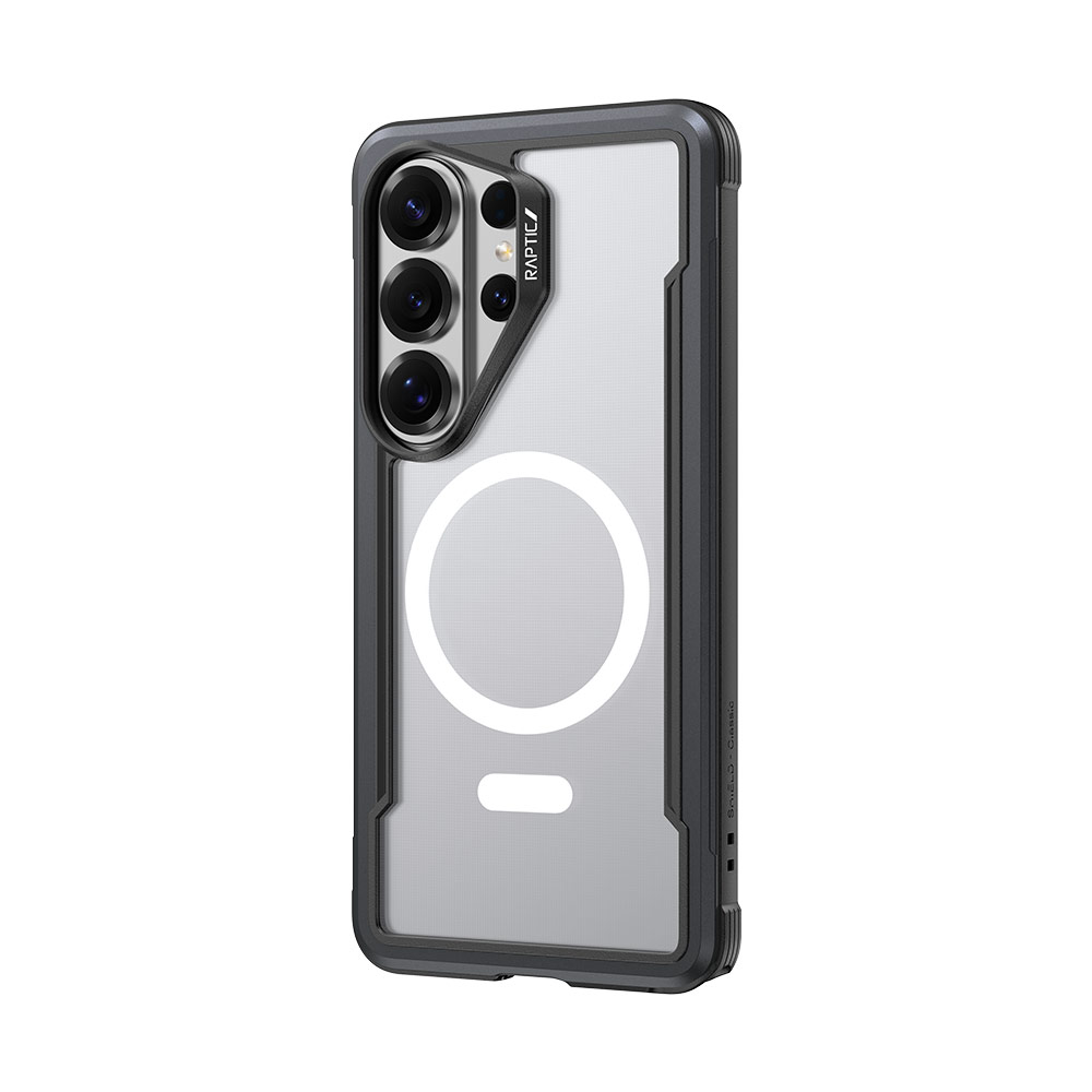 Picture of Samsung Galaxy S26 Ultra Case | Raptic Shield Classic Magnetic Compatible Drop Protection Case for Samsung Galaxy S26 Ultra (Black)