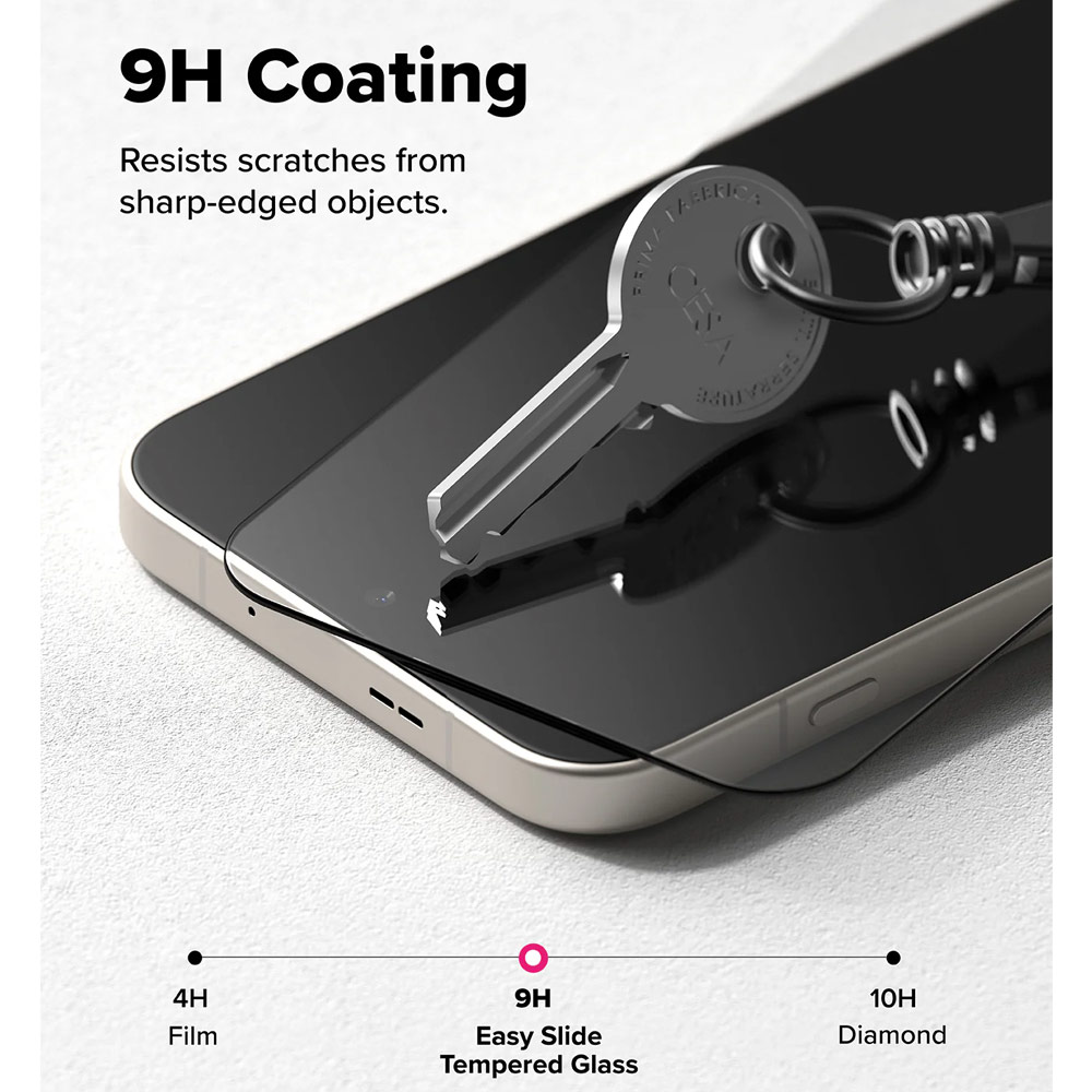 Picture of OnePlus 15 Screen Protector | Ringke Easy Slide Tempered Glass Screen Protector for OnePlus 15 (2 Pack)