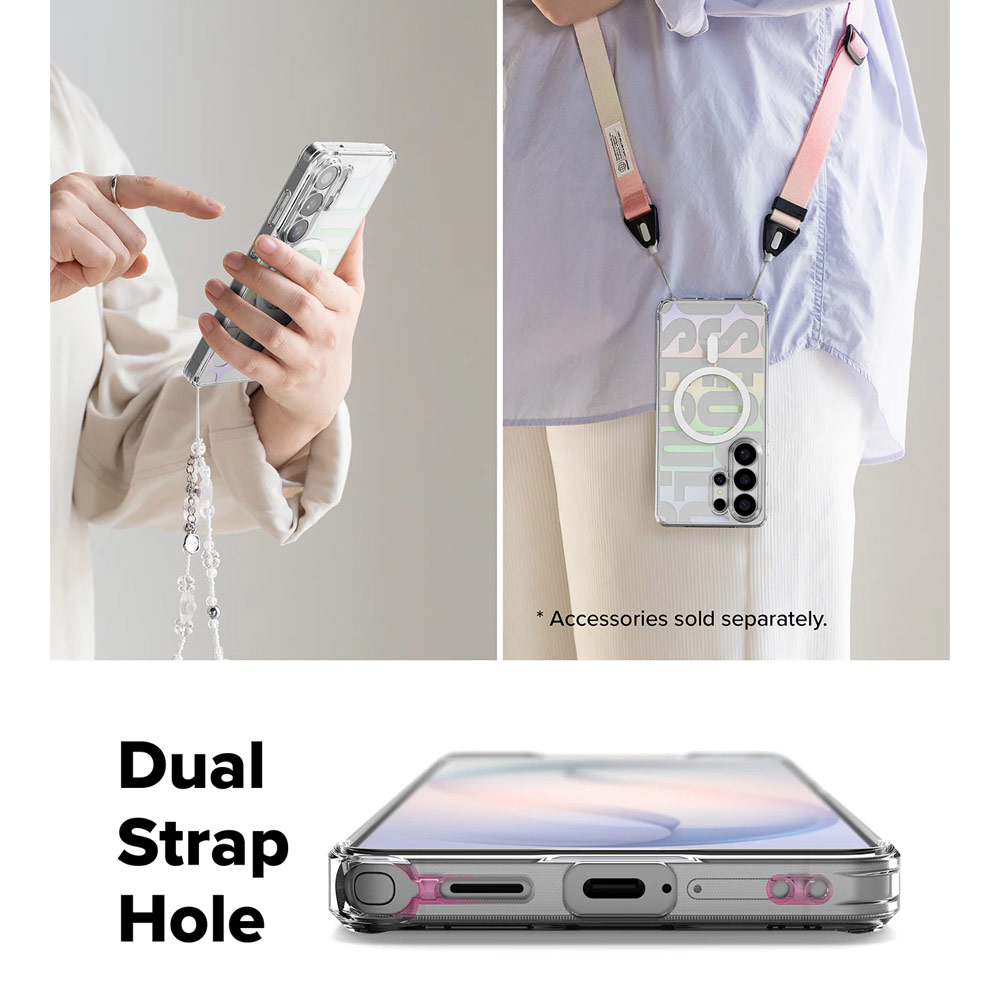 Picture of Samsung Galaxy S26 Ultra Case | Ringke Fusion Design Magnetic Transparent Protection Case for Samsung Galaxy S26 Ultra (Seoul)