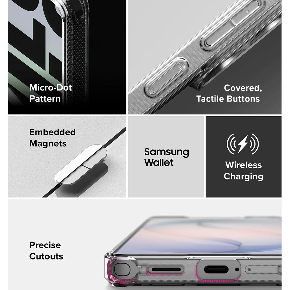 Picture of Samsung Galaxy S26 Ultra Case | Ringke Fusion Design Magnetic Transparent Protection Case for Samsung Galaxy S26 Ultra (Seoul)