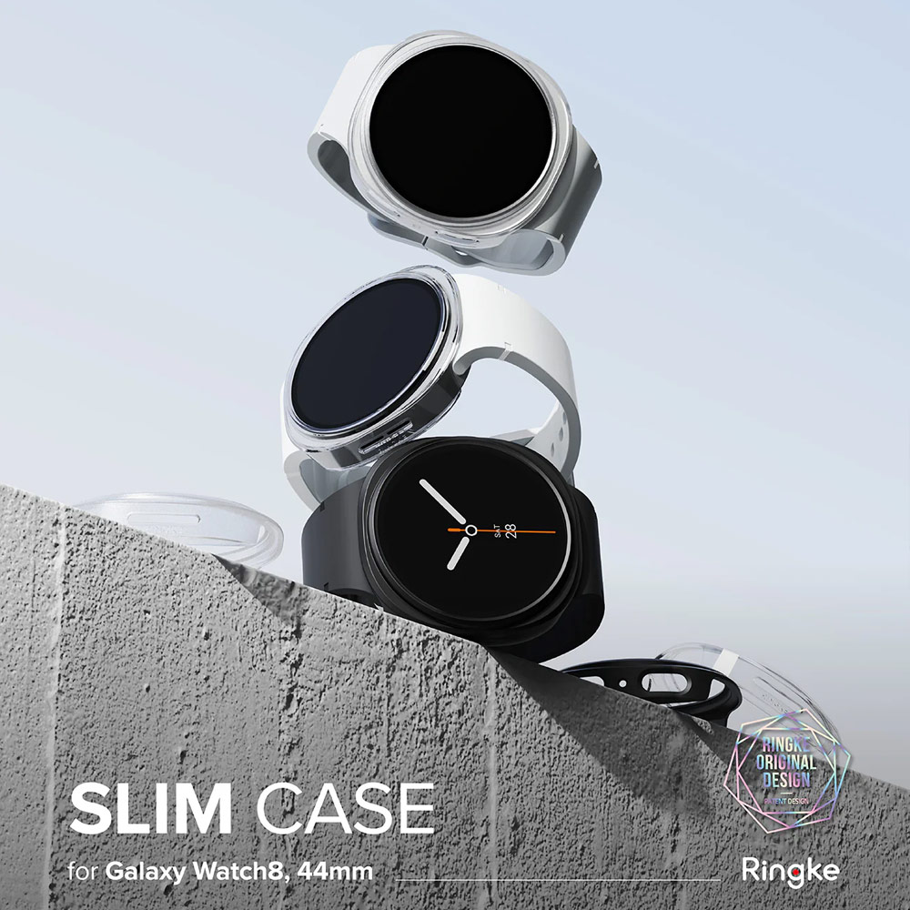 Picture of Samsung Galaxy Watch 8 44mm Case | Ringke Slim Protection Case for Samsung Galaxy Watch 8 44mm (Clear Alpine Clear)
