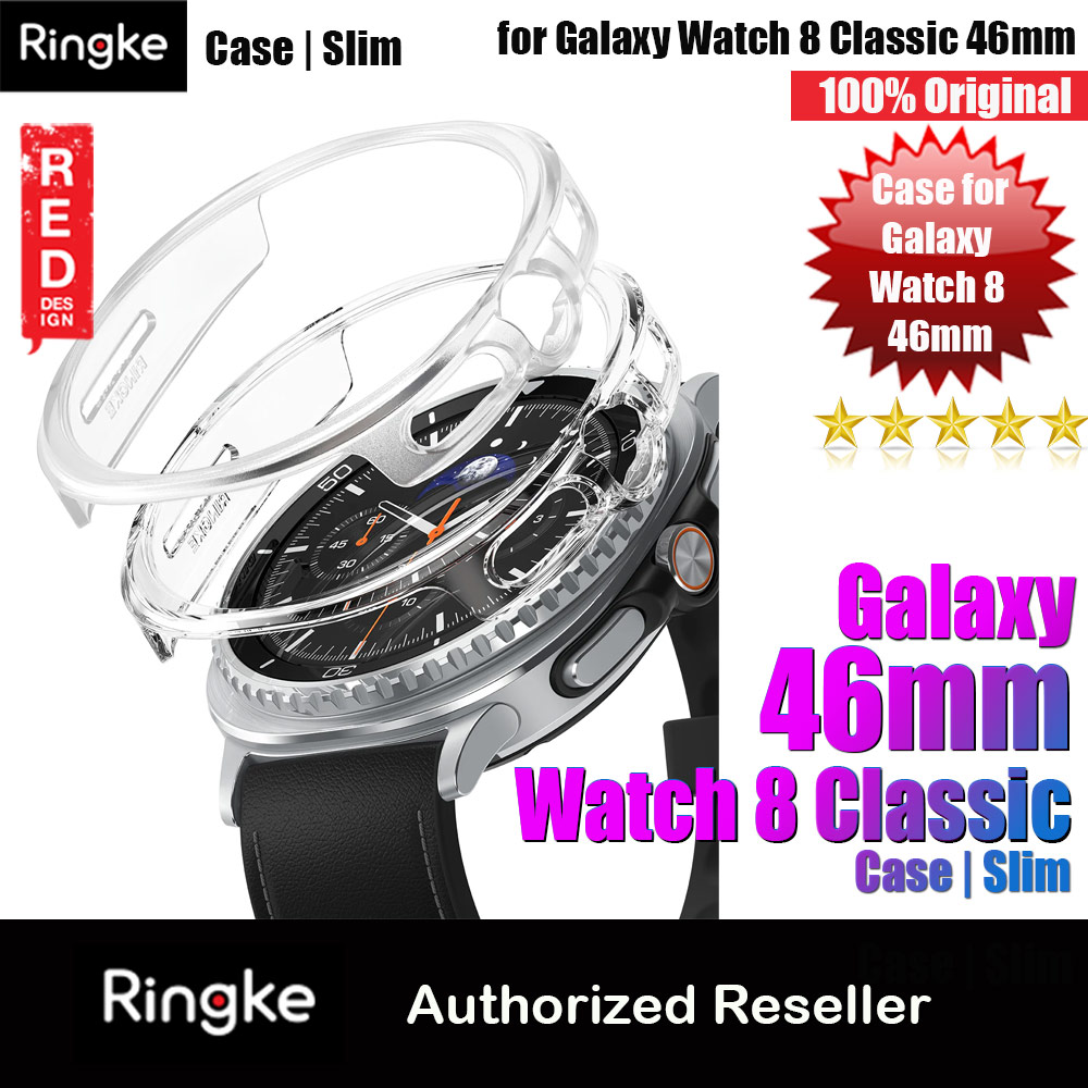 Picture of Ringke Slim Protection Case for Samsung Galaxy Watch 8 Classic 46mm (Clear Alpine Clear) Samsung Galaxy Watch 8 Classic 46mm- Samsung Galaxy Watch 8 Classic 46mm Cases, Samsung Galaxy Watch 8 Classic 46mm Covers, iPad Cases and a wide selection of Samsung Galaxy Watch 8 Classic 46mm Accessories in Malaysia, Sabah, Sarawak and Singapore 