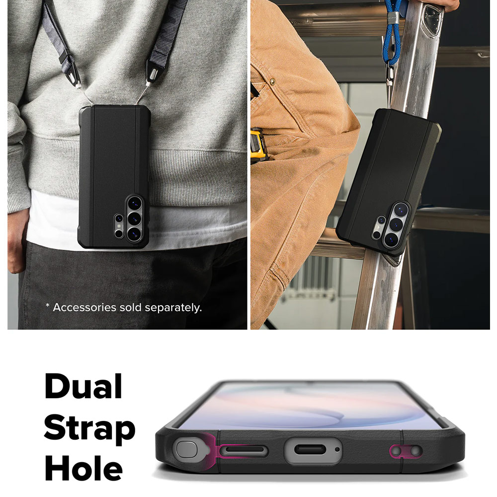 Picture of Samsung Galaxy S26 Ultra Case | Ringke Onyx Alpha Drop Protection Case for Samsung Galaxy S26 Ultra (Black)