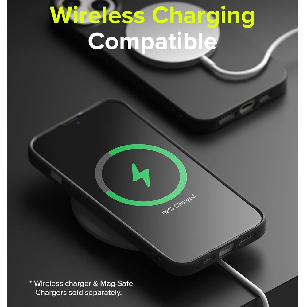 Picture of Apple iPhone 13 mini 5.4 Case | Ringke Air S Soft TPU Protection Case for Apple iPhone 13 Mini 5.4 (Black)